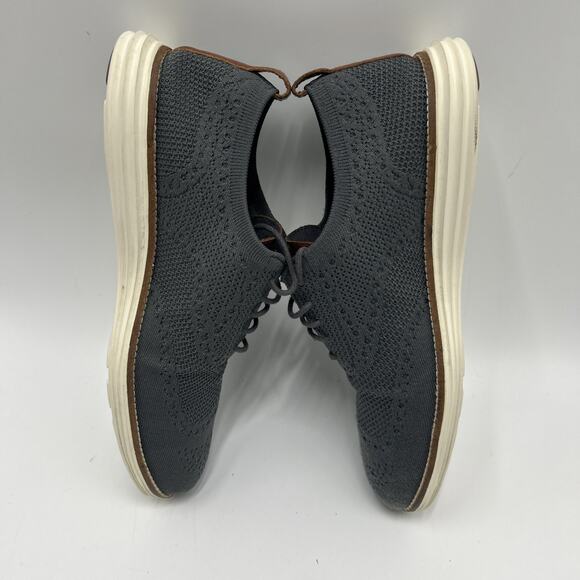 Cole Haan Original Grand Men’s 10.5 M Dress Casual Shoes GRAY Stitchlite Wingtip main image 8
